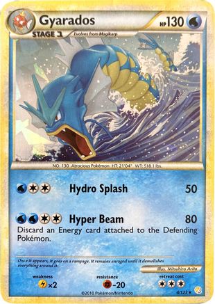 Miscellaneous Cards & Products Gyarados - 4/123 (Cracked Ice Holo) #004