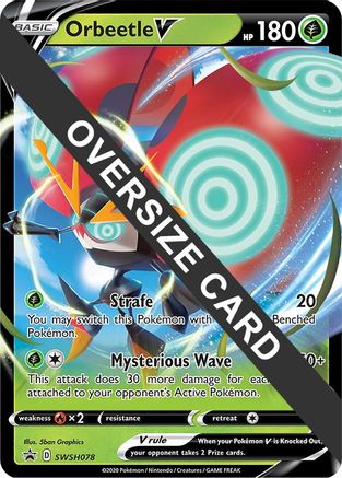 Jumbo Cards Orbeetle V #SWSH078