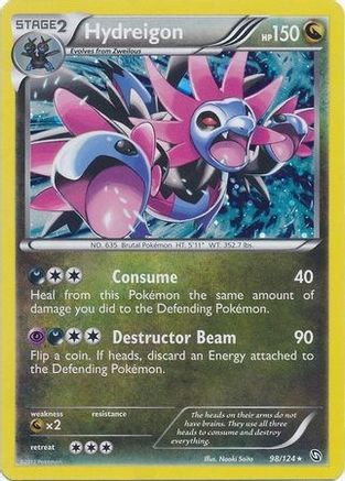 Blister Exclusives Hydreigon - 98/124 (Cosmos Holo) #098