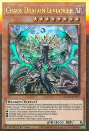 Chaos Dragon Levianeer - Maximum Gold - YuGiOh