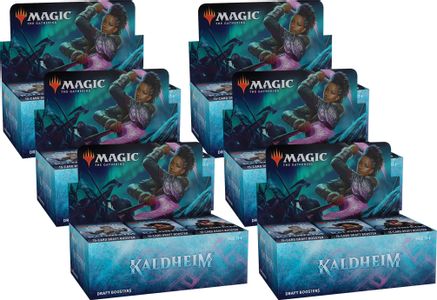 6x Magic The Gathering KALDHEIM 15 Card Draft Booster Packs Factory Sealed 