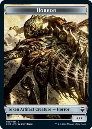 Horror // Thrull Double-Sided Token