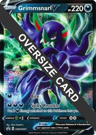 Jumbo Cards Grimmsnarl V #SWSH057