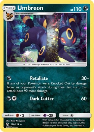 Blister Exclusives Umbreon - 120/214 (Cosmos Holo) #120