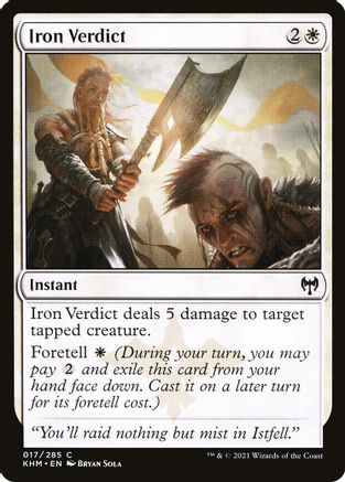 mtg iron verdict