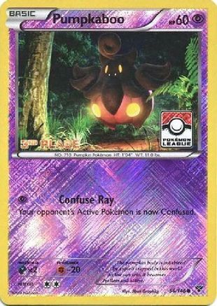 League & Championship Cards Pumpkaboo - 56/146 (Pokemon League) [3rd Place] #056