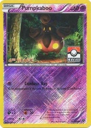 League & Championship Cards Pumpkaboo - 56/146 (Pokemon League) [4th Place] #056