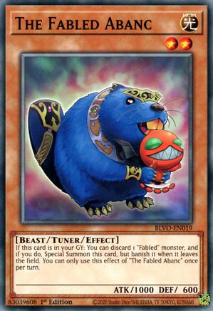 The Fabled Abanc Blazing Vortex Yugioh