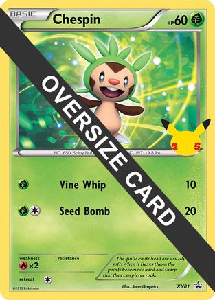 First Partner Pack Chespin #XY01