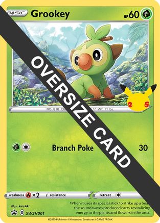 First Partner Pack Grookey #SWSH001