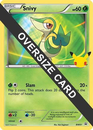 First Partner Pack Snivy #BW01