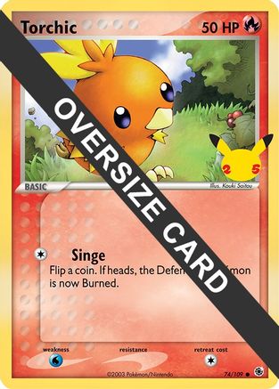 First Partner Pack Torchic #074