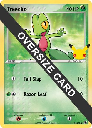 First Partner Pack Treecko #076