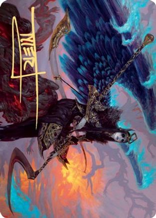 Eradicator Valkyrie Art Card (Gold-Stamped Signature)