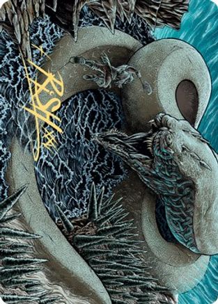 Koma, Cosmos Serpent Art Card (80/81) (Gold-Stamped Signature)