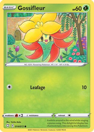 Shining Fates Gossifleur #014