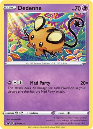 SWSH: Sword & Shield Promo Cards Dedenne #SWSH080
