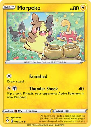Shining Fates Morpeko (035) #035