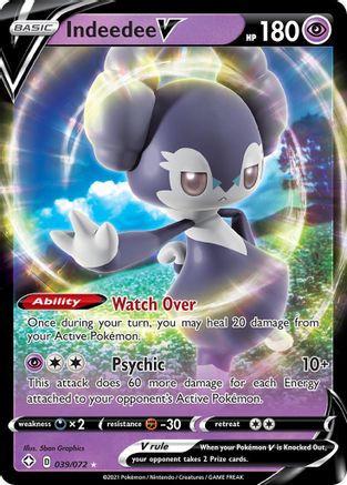 Shining Fates Indeedee V #039