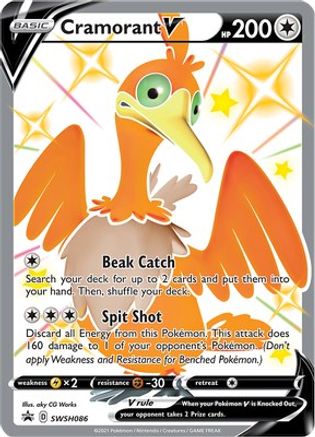 SWSH: Sword & Shield Promo Cards Cramorant V #SWSH086