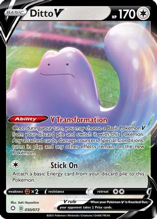 Ditto V Shining Fates Pokemon