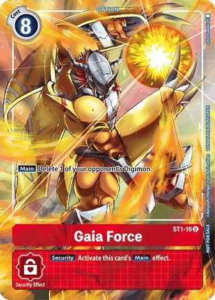 and Promos Playmat & Memory Counter Digimon Tamer's Evolution Box Gaia Force 