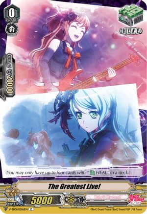 The Greatest Live D Roselia V Tb01 Bang Dream Film Live Cardfight Vanguard