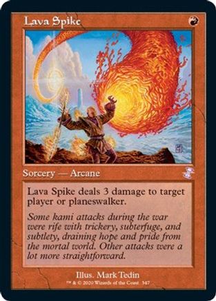 Magic the Gathering MTG Time Spiral VOLCANIC AWAKENING Foil