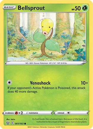 SWSH05: Battle Styles Bellsprout #001