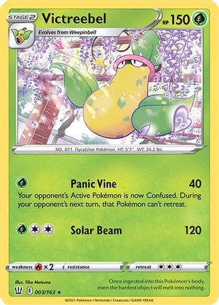 SWSH05: Battle Styles Victreebel #003