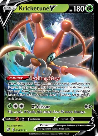 SWSH05: Battle Styles Kricketune V #006
