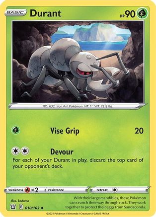 SWSH05: Battle Styles Durant #010