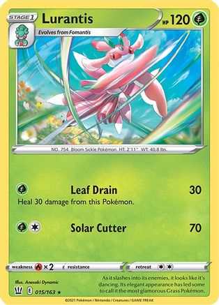 SWSH05: Battle Styles Lurantis #015