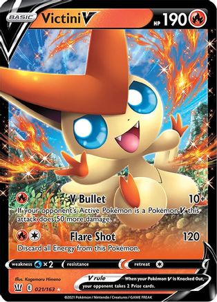 SWSH05: Battle Styles Victini V #021