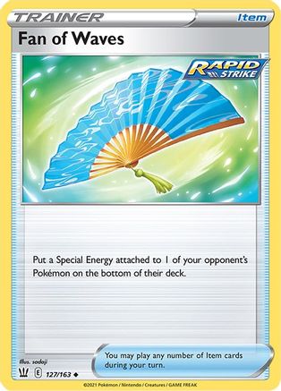 SWSH05: Battle Styles Fan of Waves #127