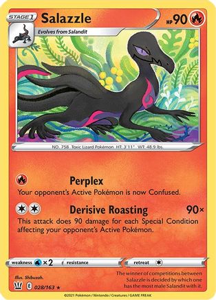 SWSH05: Battle Styles Salazzle #028
