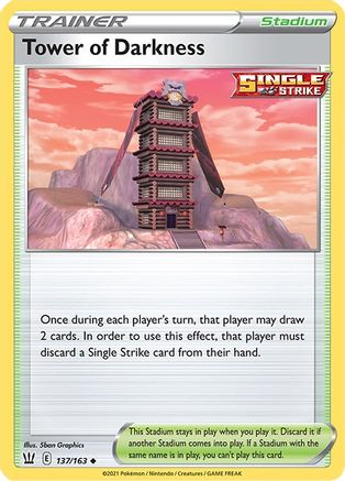SWSH05: Battle Styles Tower of Darkness #137