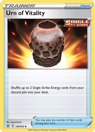 SWSH05: Battle Styles Urn of Vitality #139