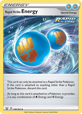 SWSH05: Battle Styles Rapid Strike Energy #140