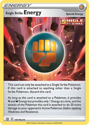 SWSH05: Battle Styles Single Strike Energy #141