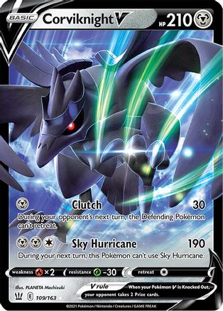SWSH05: Battle Styles Corviknight V #109