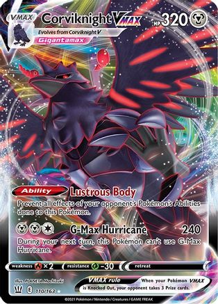 SWSH05: Battle Styles Corviknight VMAX #110