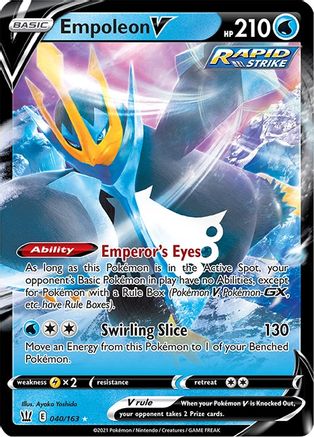 SWSH05: Battle Styles Empoleon V #040