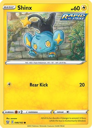 SWSH05: Battle Styles Shinx #046