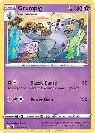 SWSH05: Battle Styles Grumpig #056