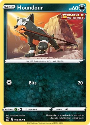Horsea 31/163 NM in Portuguese Battle Styles Pokémon TCG