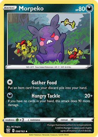 SWSH05: Battle Styles Morpeko #098