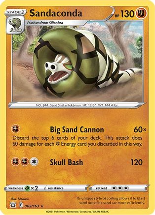 SWSH05: Battle Styles Sandaconda #082