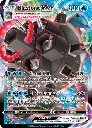 SWSH: Sword & Shield Promo Cards Blastoise VMAX #SWSH103