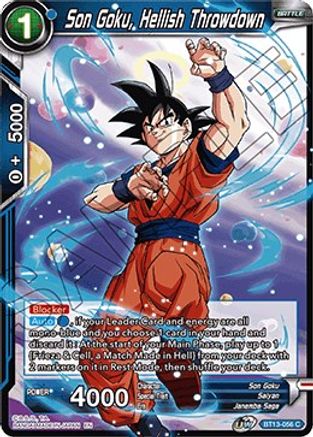 Son Goku, Hellish Throwdown - Supreme Rivalry - Dragon Ball Super CCG